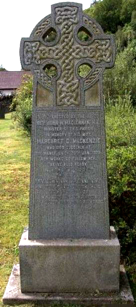 Photo of headstones/Margaret Grant MacLennan nee MacKenzie d1928 hdstn Creag Mhor Old Bur Grd.jpeg